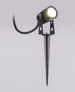 Bodové vonkajšie osvetlenie Plant LED 3W čierne 4500K 03129