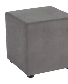 KONDELA Regor taburetka sivá