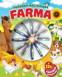 Farebná maľovanka - Farma