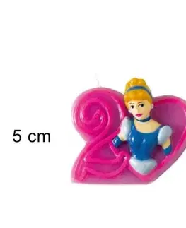MAKRO - Sviečka číslica 2 Princess
