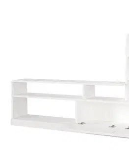 TV skrinka / Obývacia stena Dolunay - White