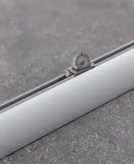 Dekoria Zarážka stropnej koľajnice Premium sivá, 1 x 2 x 1,5 cm