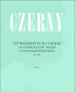 125 pasážových cvičení op. 261 - Carl Czerny