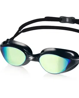 Aqua Speed Vortex Mirror Black/Blue/Rainbow Mirror