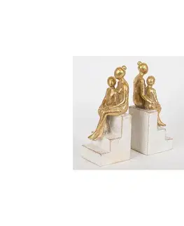 Eurolamp SADA 2x Zarážka na knihy zlatá 752-19010