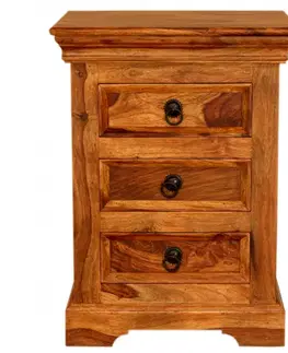 Nočný stolík Jali 45x60x40 z indického masívu palisander