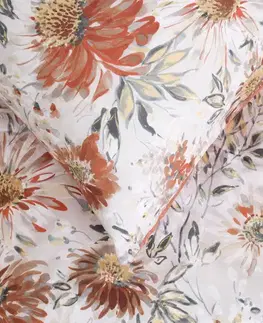 MKLozkoviny.sk Bavlnené obliečky Renforcé - Rozálie - 140 × 200 cm - 70 x 90 cm