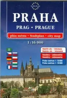 Praha plán mesta 1:16 000