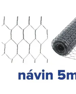 Kinekus Pletivo chovateľské šesťhranné HEX 20/0,7x500 mm 5m ZN GARDENKUS zajačie