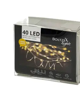 Dekoria LED reťaz Twinkl 420 cm, 1 x 1 x 420 cm