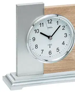 Stolové hodiny 5151 AMS, rádiom riadené 17cm