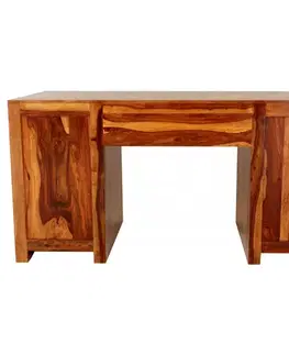 Písací stôl Kali 160x76x80 indický masív palisander
