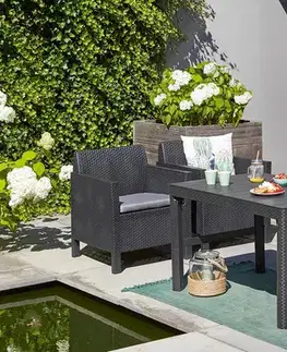stôl LYON rattan - Allibert