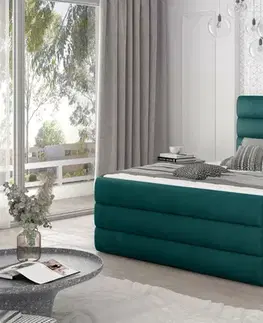 CATARINE 06 boxspringová posteľ 140x200, Monolith 37
