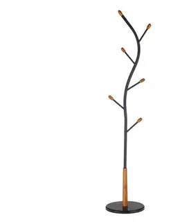 Halmar Stojanový vešiak STILE 186x38 cm čierny V-CH-W45-WIESZAK