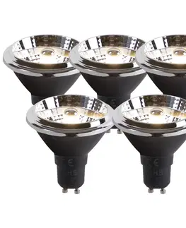 Sada 5 LED žiaroviek GU10 AR70 6W 380lm 3000K