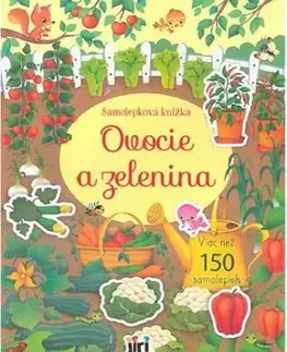 Samolepková knižka - Ovocie a zelenina