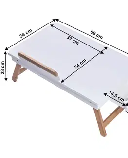 Príručný stolík na notebook MELTEN Tempo Kondela