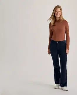 Menčestrové nohavice »Bootcut«