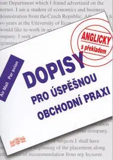 Dopisy pro úspěšnou obchodní praxi - Jan Měšťan