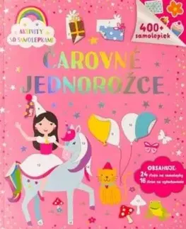 Čarovné jednorožce - 400 samolepiek