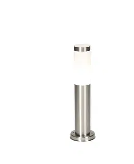 Moderné vonkajšie lampy na stĺp oceľ 45 cm IP44 - Rox