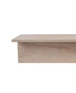 Konferenčný stolík Harbor - Travertine