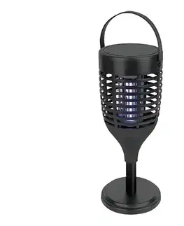  LED Solárny lapač hmyzu LED/1,3W/3,7V IP24 20 m² 23459