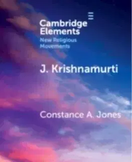 J. Krishnamurti - Constance A. Jones