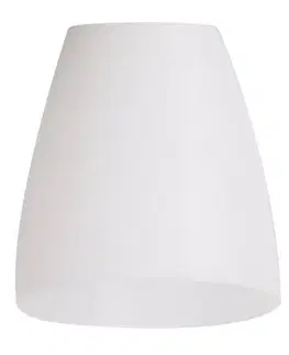 Biele plastové tienidlo E14 pre lampy Ursella