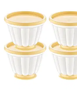 MAKRO - Forma na puding 4ks, rôzne farby