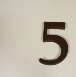 Kinekus Číslo domové STYRO 14 cm č.5