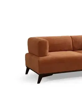 Dvojmiestna pohovka Hera - Orange, Black