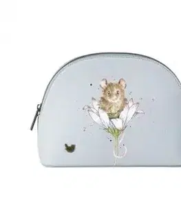 Stredná kozmetická taška "Mouse and Daisy" Wrendale Designs - myška