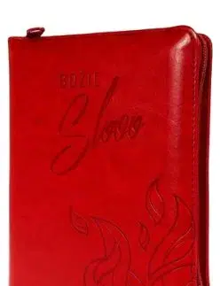 Biblia s DT, ekumenický preklad, vreckový formát, červená so zipsom, 2023 - Božie Slovo