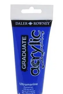 D&R Graduate akrylová farba Ultramarine Blue 120 ml