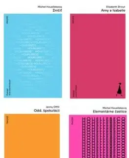 Kolekcia na leto - 4 knihy - Michel Houellebecq, Elizabeth Stroutová, Jenny Offill