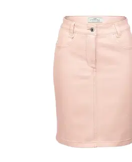 Džínsová sukňa, ružová