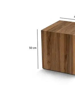 Príručný stolík / Odkladací stolík Küp - Walnut