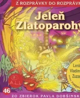 Rozprávka - Jeleň zlatoparohý CD (kartón) - Pavol Dobšinský