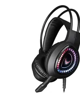  Herné LED RGB súchadlá VARR s mikrofónom VH8010L