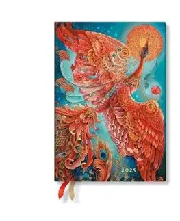 18 mesačný diár 2024/2025 Firebird Mini HOR Paperblanks - Paperblanks