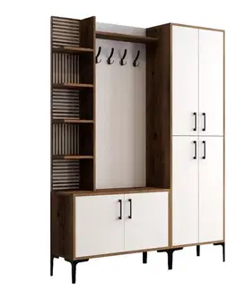 Predsieňová stena Viyana DA - Walnut, White