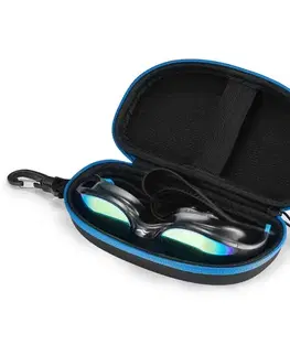 Aqua Speed Vortex Mirror White/Blue/Rainbow Mirror