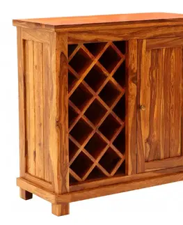Barová skriňa Jali 90x90x45 z indického masívu palisander
