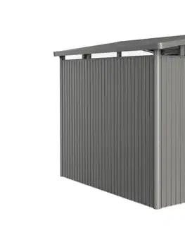 Biohort Záhradný domček BIOHORT Panorama P4 - 273 × 278 cm (sivá kremeň metalíza)