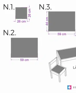 Sada nálepiek na IKEA LÄTT – Cesta okolo sveta