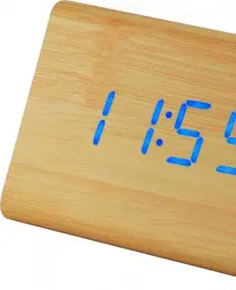 Digitálny LED budík MPM s dátumom a teplomerom 3569/51, 12cm