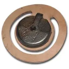 Kinekus Klapka s príťažou 6/4", NP 90, kožená