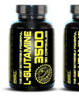 L-Glutamine od Best Nutrition 120 kaps. + 120 kaps.